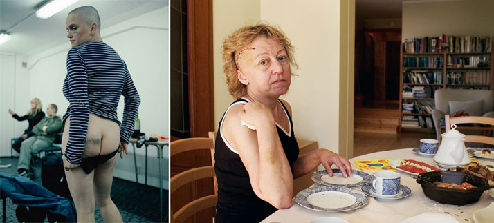 (left) Kasia and (right) Mother “Traces”photo (c) Zuza Krajewska &amp;amp; Bartek Wieczorek 