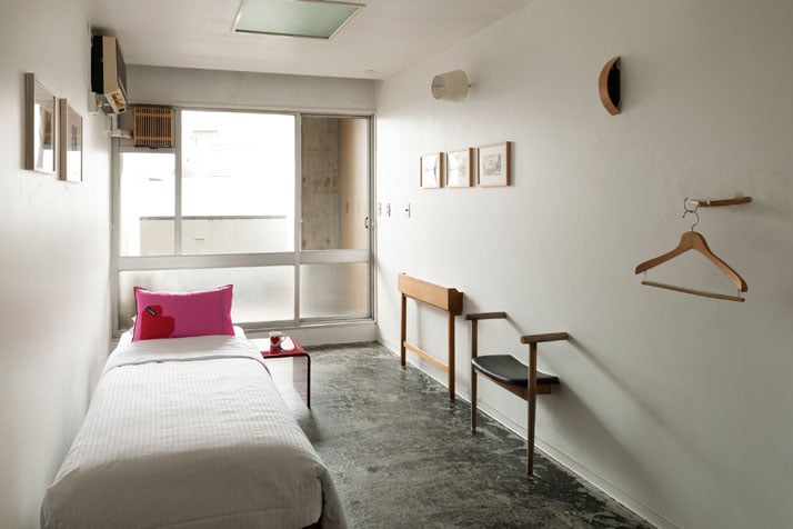 Rooms 309-314 by the LLOVE Creative Team and architect Jo Nagasaka, photo (c) å¤ªç°æå® / Takumi Ota.