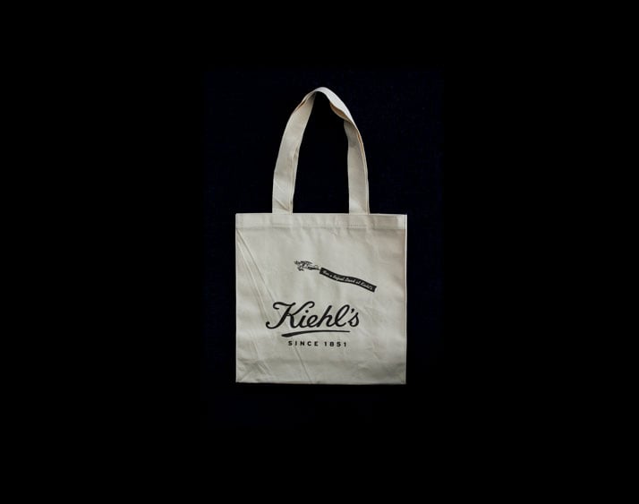 Kiehl’s tote bag, photo @ Costas Voyatzis for Yatzer.com