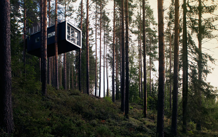 The CabinPhoto © Peter Lundstrom, WDO | Treehotel