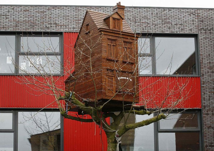 2 Treehouses, The Haque 2009, photo © Frank Hanswijk