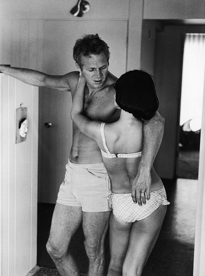Steve McQueen: KING OF COOLSteve McQueen and his wide, Neile Adams, at home, Holywood, CA, 1963photo © John Dominis / Time Inc. All Rights Reserved.