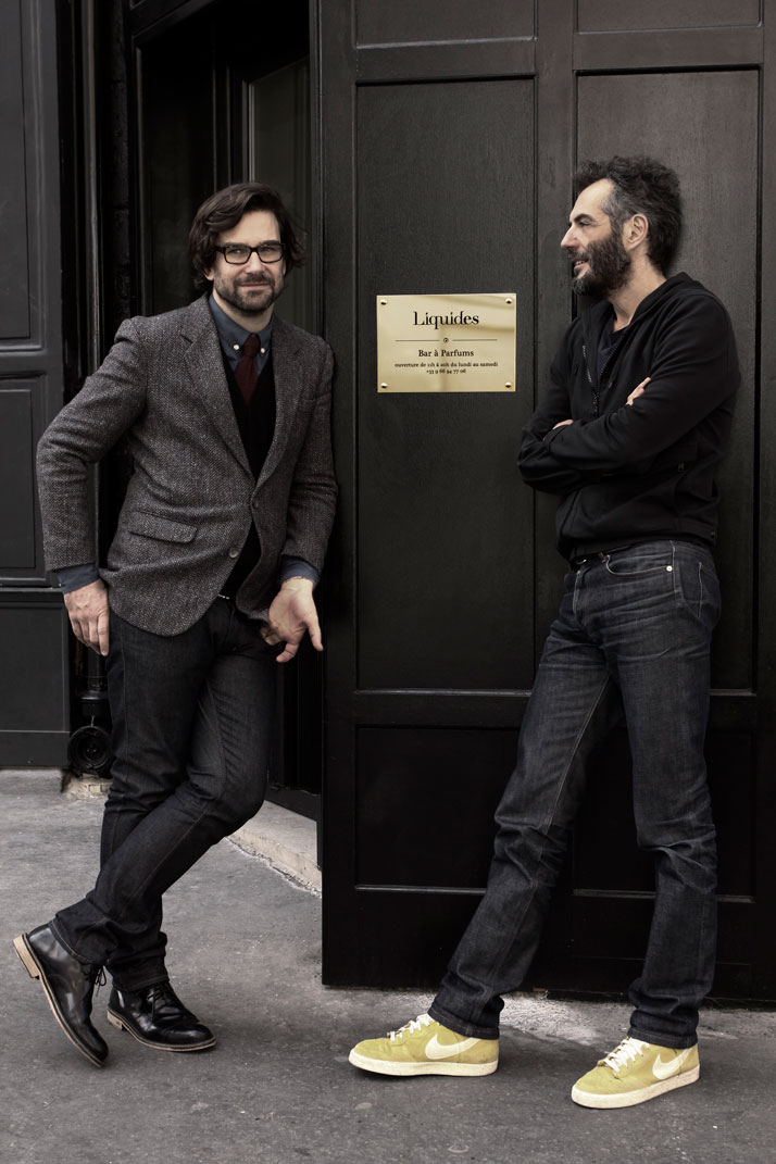 David Frossard and Philippe Di MeÌo, photo © Liquides, Paris.