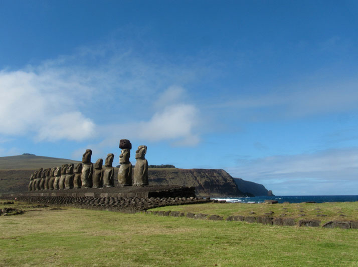 Easter Island, Chile.photo © Mark Zabala.