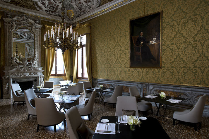 Del Gurana Meeting Room, photo © Aman Canal Grande Hotel, Venice, Amanresorts.