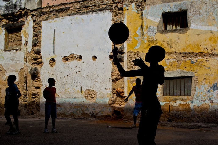Boys playing in an abandoned lot in Havana, Cuba, April 2013.photo © James Duncan Davidson.
