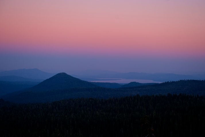 Alpenglow in Northern California, September 2011.photo © James Duncan Davidson.