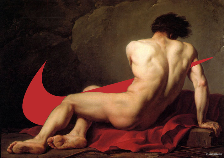 Swoosh on Patrocle (1780) by Jacques-Louis David (1748-1825).