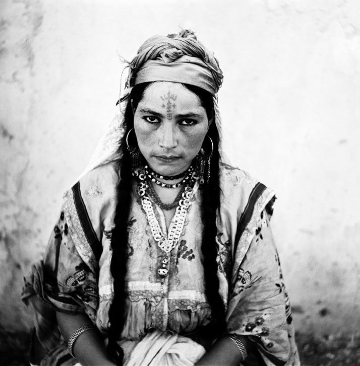 Portrait of an Algerian woman, Algeria, 1960. © Marc Garanger, artist’s private collection.