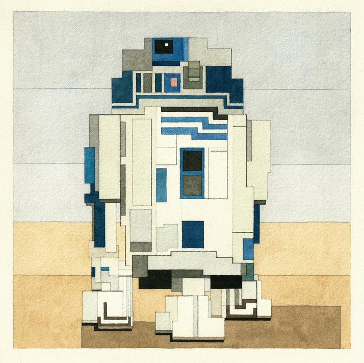R2-D2. © Adam Lister.