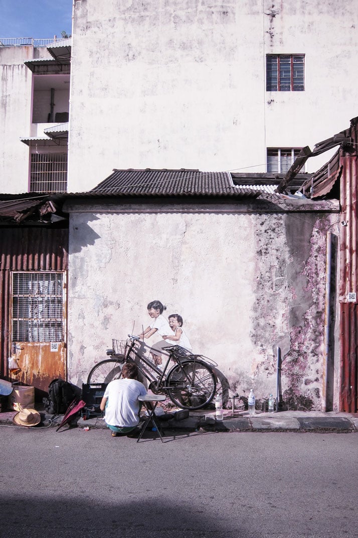 George Town, 2012. Photo courtesy of Ernest Zacharevic.