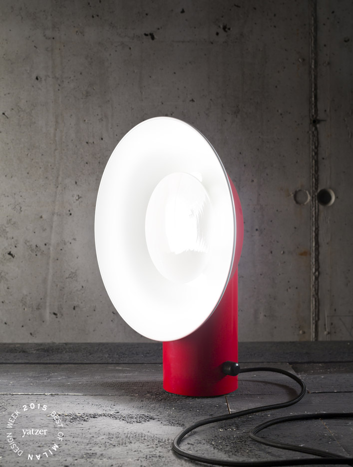 Reverb table lamp by Alessandro Zambelli for ZAVA.