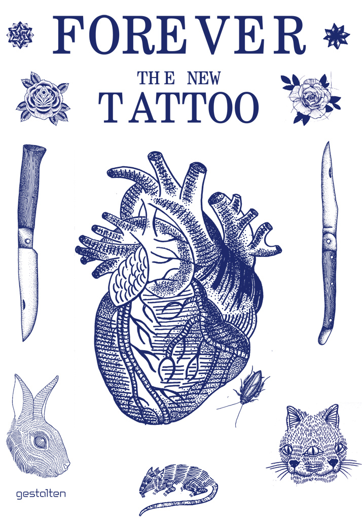 Cover of 'Forever: The New Tattoo'; design by Floyd E. Schulze for Gestalten. Copyright Gestalten 2012.