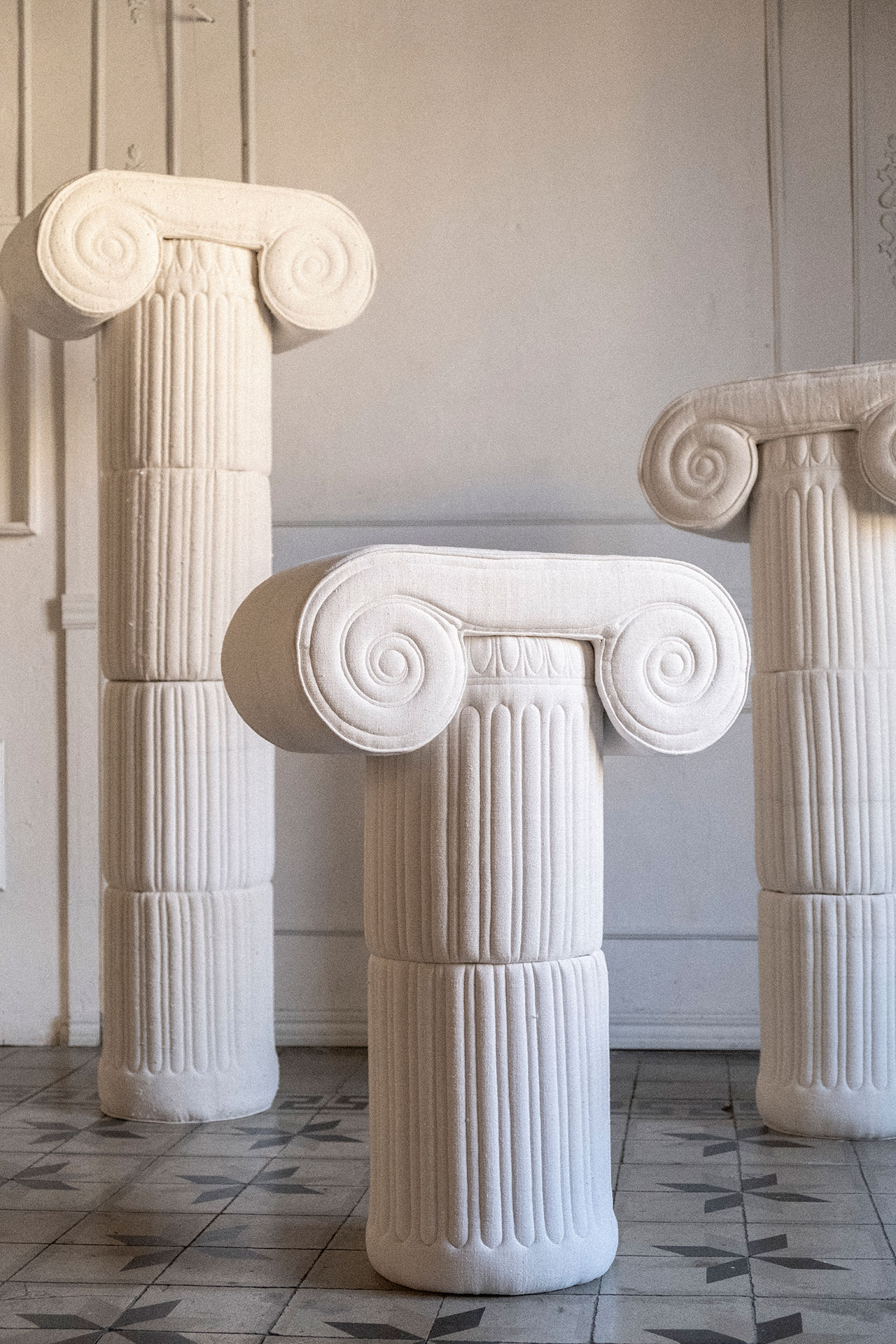 Ionic Columns.
Photography © Sergio Roger.