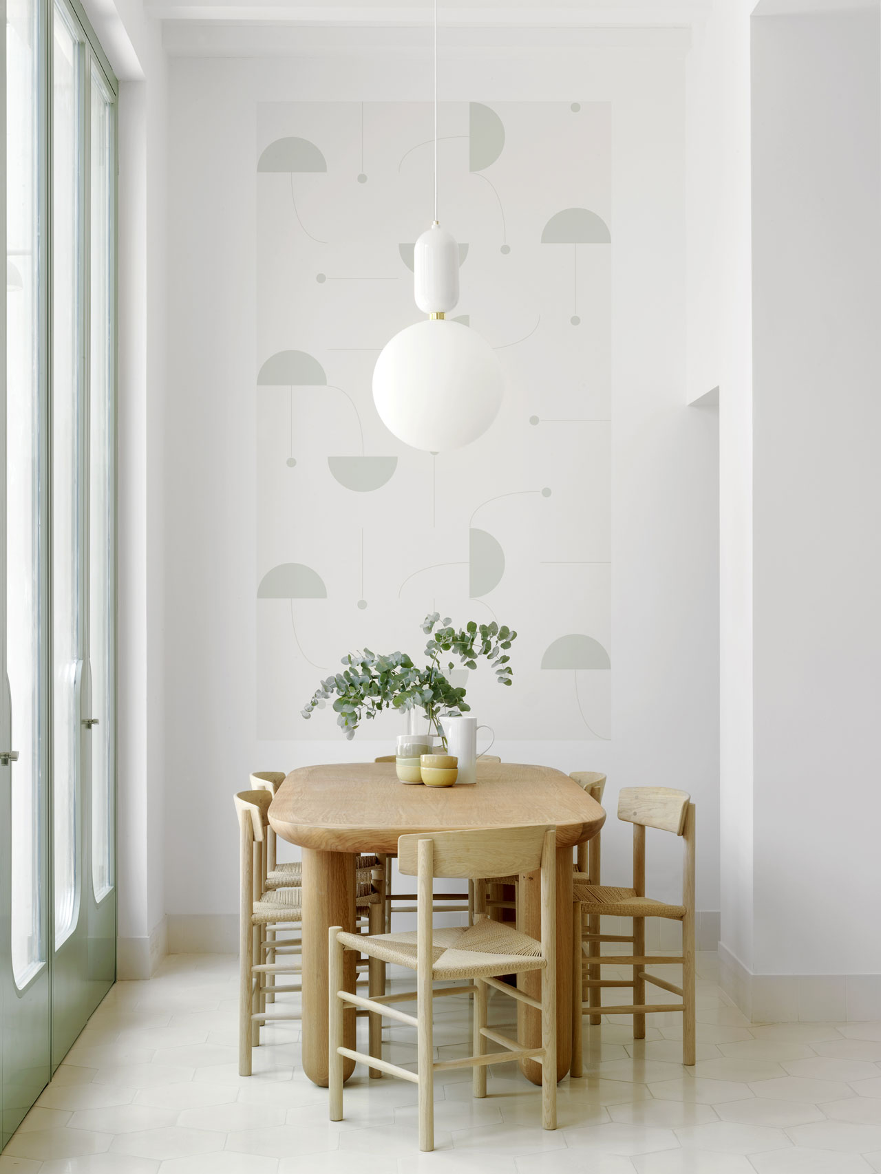 The latest collection from Eco Wallpaper features patterns created by the Spanish designer Jaime Hayon.