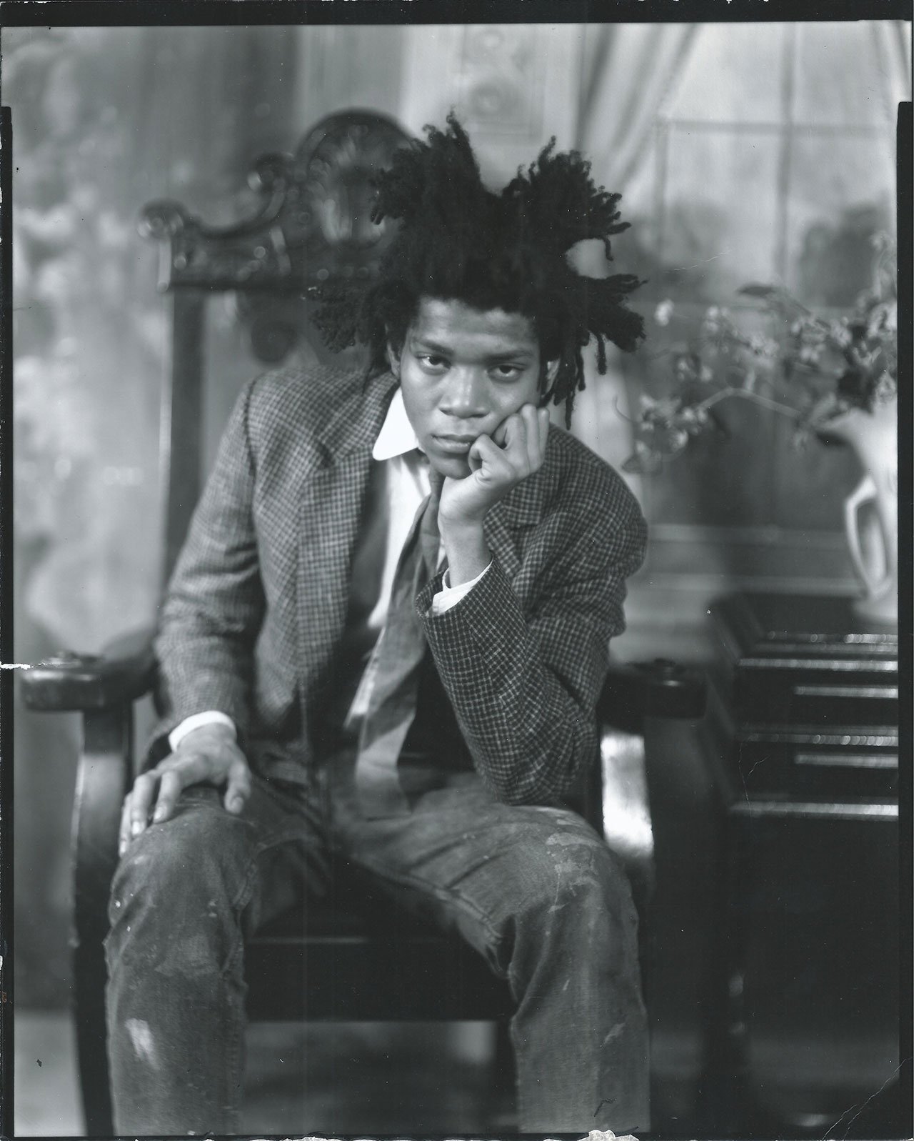 Jean-Michel Basquiat 1982  © James Van der Zee Archive, The Metropolitan Museum of Art