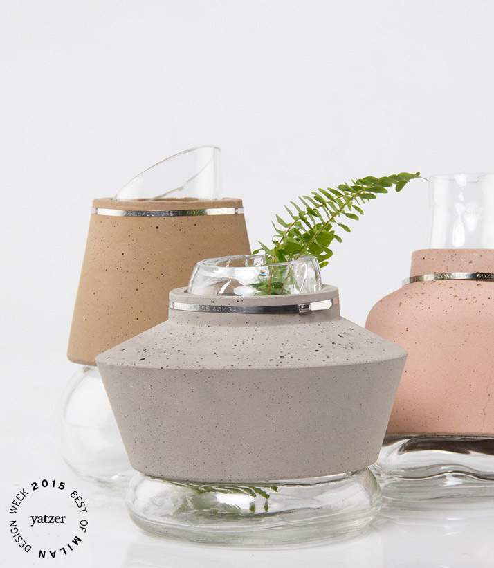 100% SAND project (60% Concrete &amp; 40% Glass) by Anabella Vivas. (spotted on Ventura lambrate).