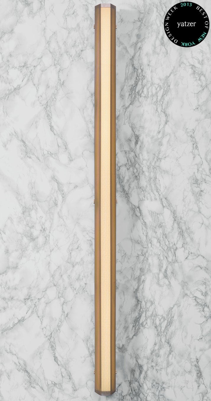 Branch Sconce Large Gold by Theo Richardson, Charles Brill, and Alexander Williams, aka Rich Brilliant Willing.