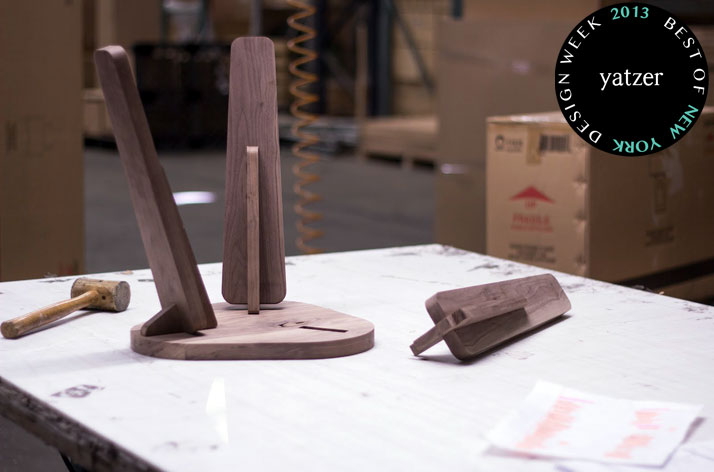 Tendon Concept Stool by David Okum. (Let's help David to find a manufacturer!)