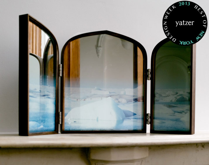 Daydreams mirror (Iceland Triptych) by Jason Miller.