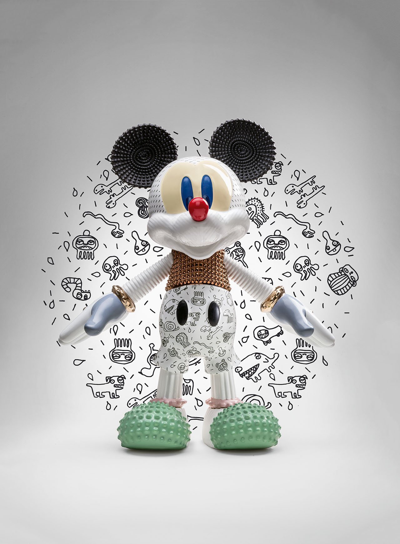 Bosa and Disney celebrate 90 years of MICKEY MOUSE. Designed by Elena Salmistraro. Photo © Bosa.