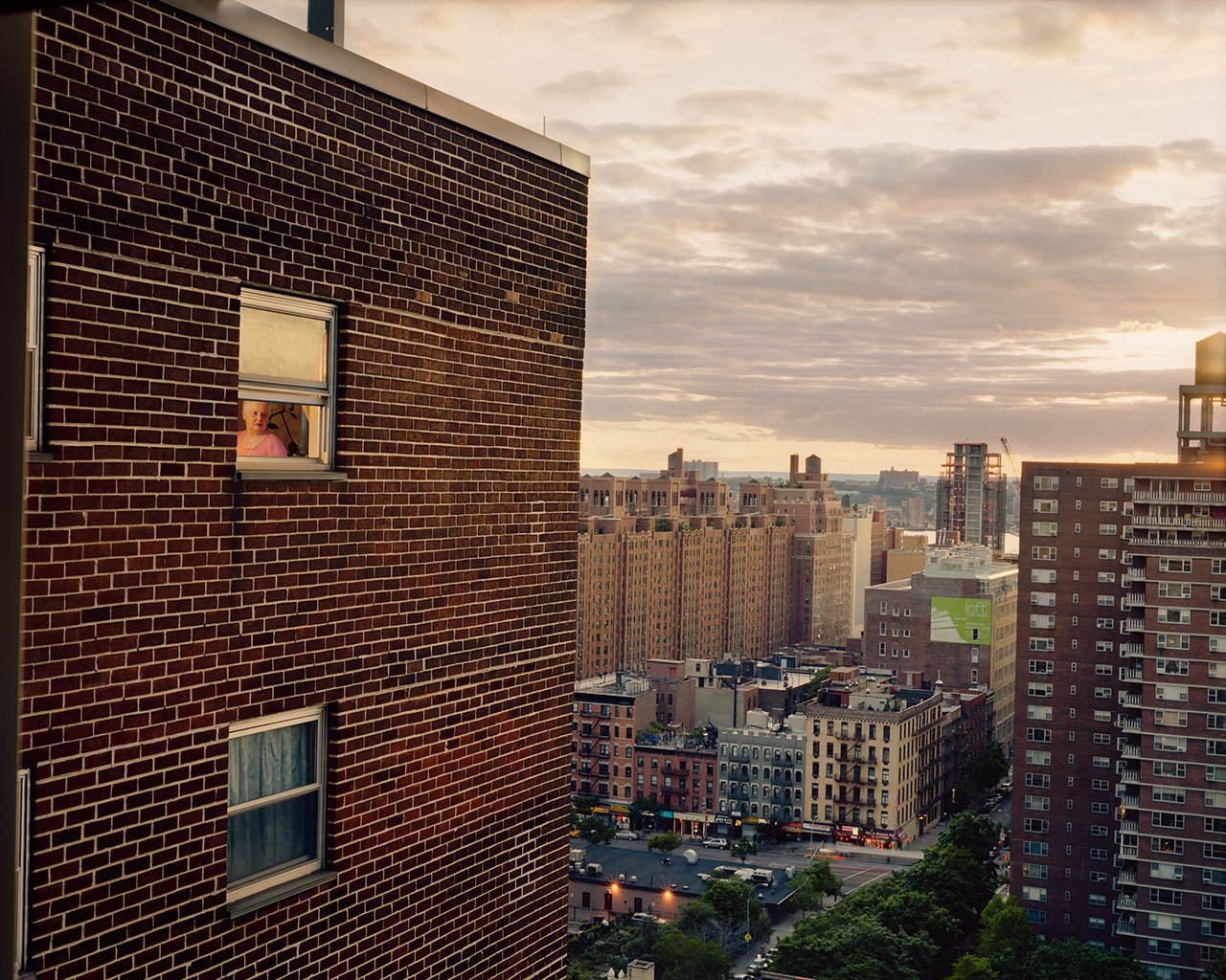 Out my window, New York City. Photo © Gail Albert Halaban.