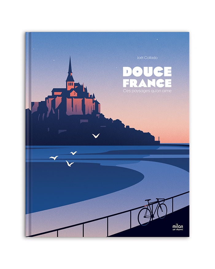 Thomas Danthony, Book cover for Douce France a book about french landscape, written by Joël Collado and published by Milan et Demi. © Thomas Danthony.