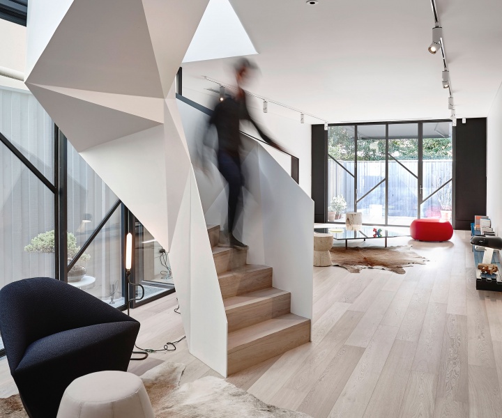 Origami Living: Terrace House Fitzroy by AA Architects
