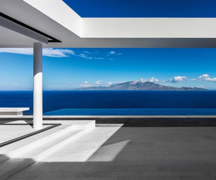 The Silver House in Zakynthos, Greece, by Olivier Dwek Architectures