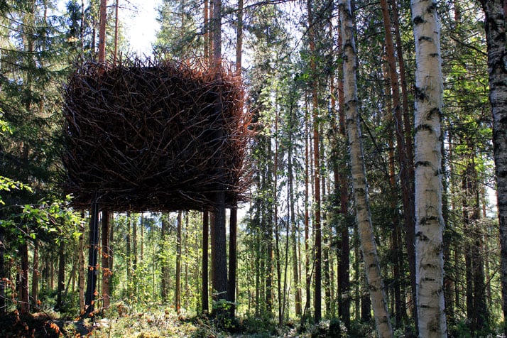 The Birds nest - boomhotel - foto © Peter Lundstrom, WDO