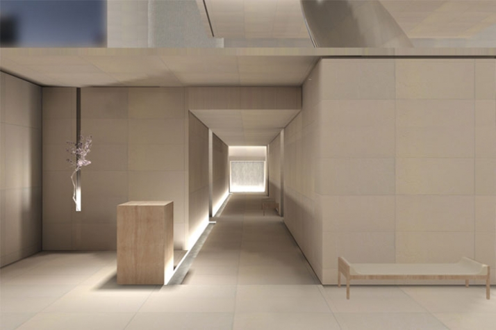 MEILO HOTEL, Tokyo, 3D rendering © CURIOSITY