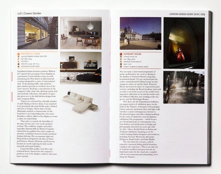 Yatzer has the honor to be in the list of the web resources of the LONDON DESIGN GUIDE 2010 Edition(the text&#039;s highlight is done by Yatzer just for th