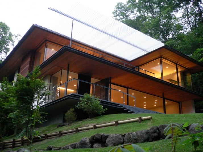Villa in Deep Woods // Image Courtesy of Kidosaki Architects studio