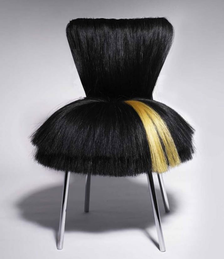 chair from PRETTYPRETTY collection Design: Dejana Kabiljo // Kabiljo Inc. photo: Christian Maricic
