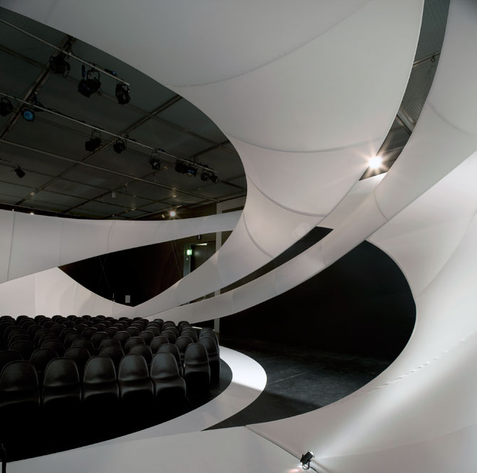 JS Bach / Zaha Hadid Architects Chamber Music Hall at Manchester Art Gallery for Manchester International Festival Images courtesy of Zaha Hadid Archi