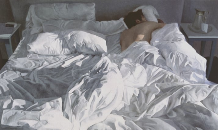 &quot;Morning After&quot; 2004, 30x50, oil on linen. © Alyssa Monks  Image Courtesy of Alyssa Monks