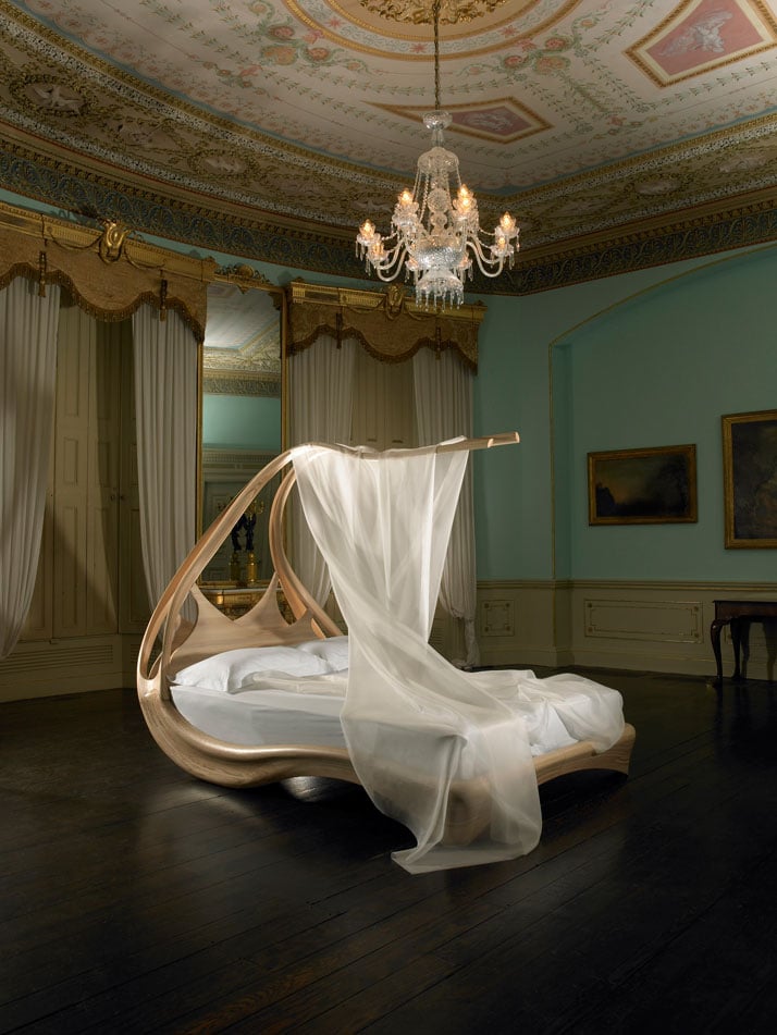 Enignum Canopy Bed by Joseph Walsh.