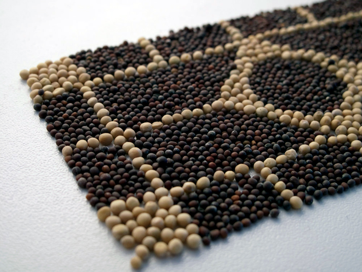 Mustard carpet // Image Courtesy of We Make Carpets