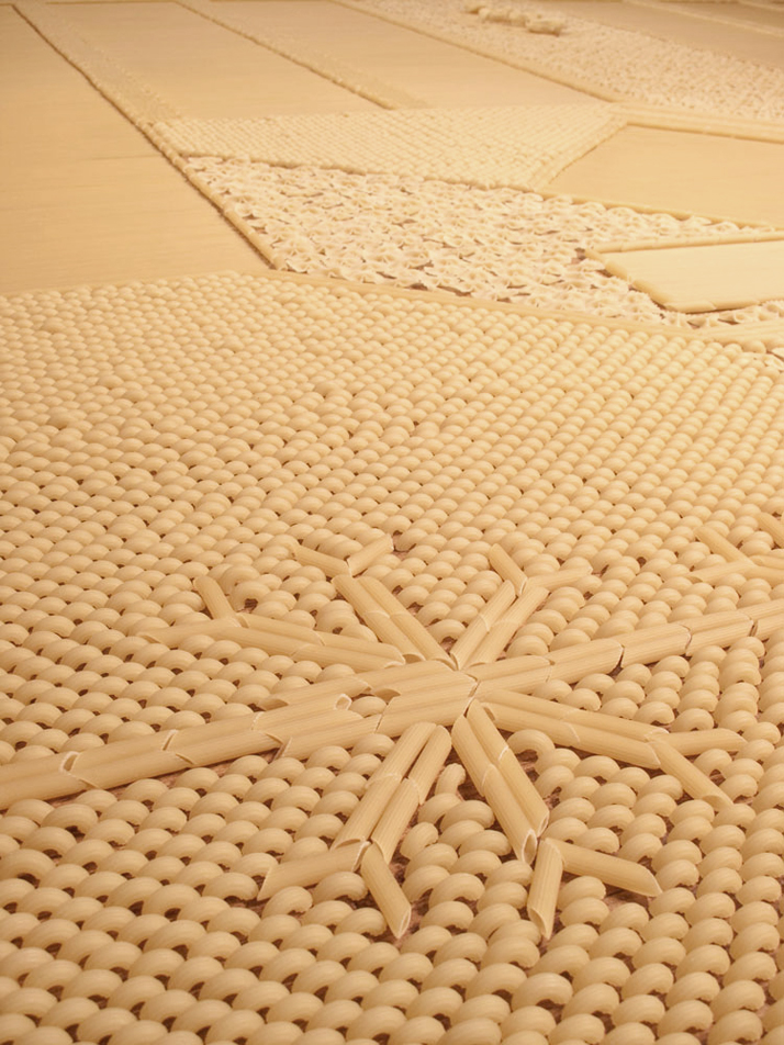 Pasta carpet // Image Courtesy of We Make Carpets