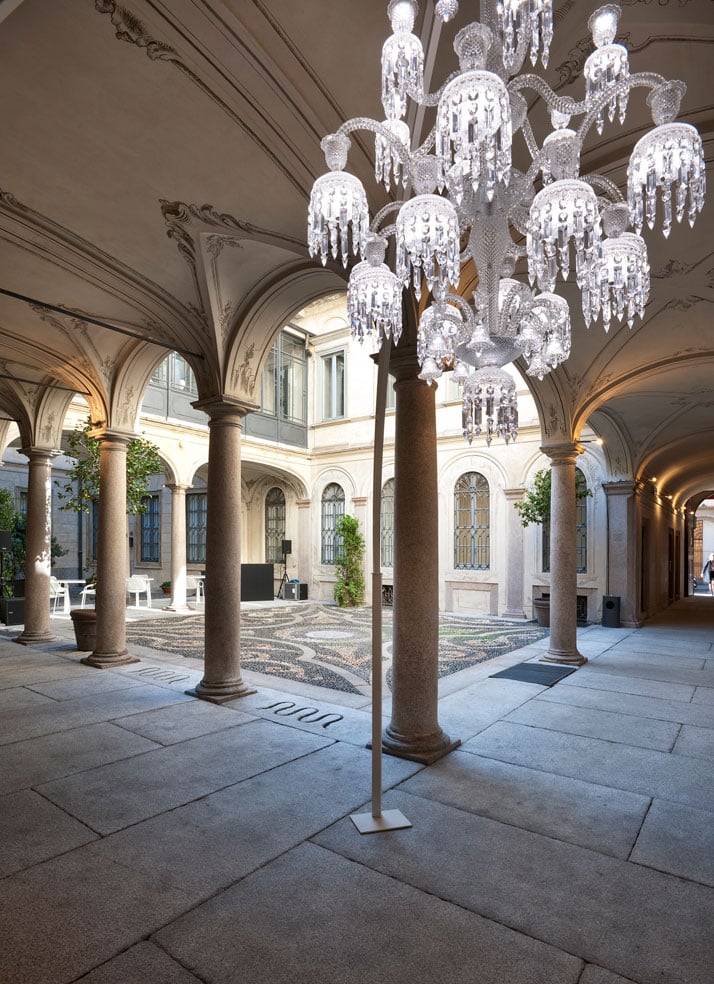 Installation view in  Palazzo Morando, Milan 2011 photo © Simona Pesarini image Courtesy of Baccarat