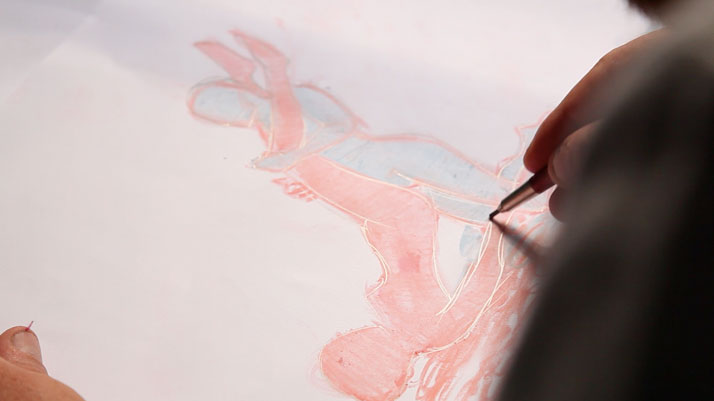 The making of Lana Sutra, © Erik Ravelo, Image Courtesy of United Colors of Benetton