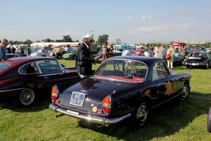 Mark Jansen and his Lancia Flaminia Touring (1965), photo © Costas Voyatzis for Yatzer.com