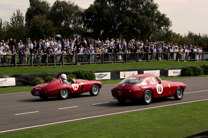 Ferrari 750 Monza  and  Ferrari 250 MM 1956, photo © Costas Voyatzis for Yatzer.com