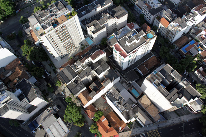 helicopter view of Rio De Janeiro, photo © Costas Voyatzis
