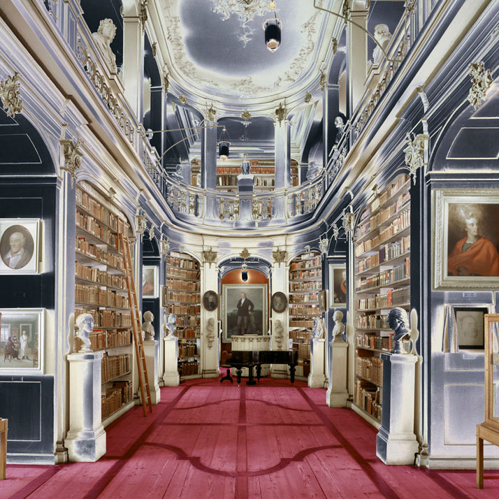 Biblioteca di Weimar, Germany, 1997 | photo © Massimo Listri
