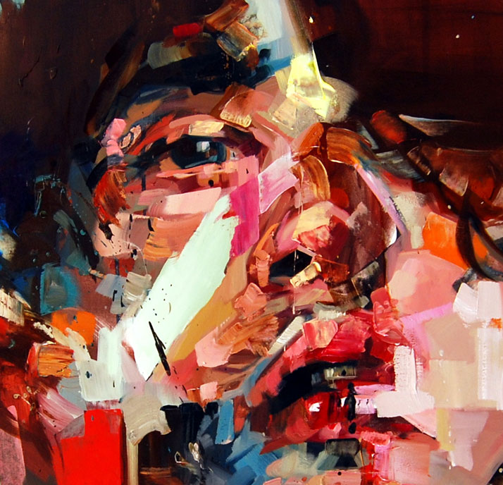 Andrew Salgado // The Bewildered Pursuit, 2012 (detail) Oil on canvas // 140x190cm