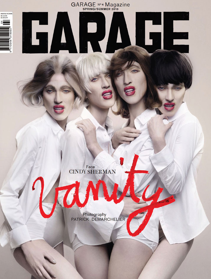 GARAGE Magazine Issue 4 ‘Vanity’ Featuring Cindy Sherman Shot By Patrick Demarchelier, photo © GARAGE Magazine