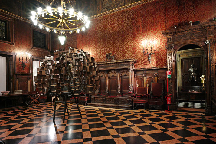 The Library Chair by Nacho Carbonell. Piece Unique 2013. Photo by Tatiana Uzlova.