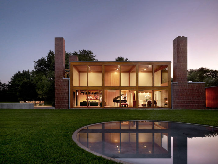 Steven and Toby Korman House, Fort Washington, Pennsylvania, Louis Kahn, 1971–73.© Barry Halkin.