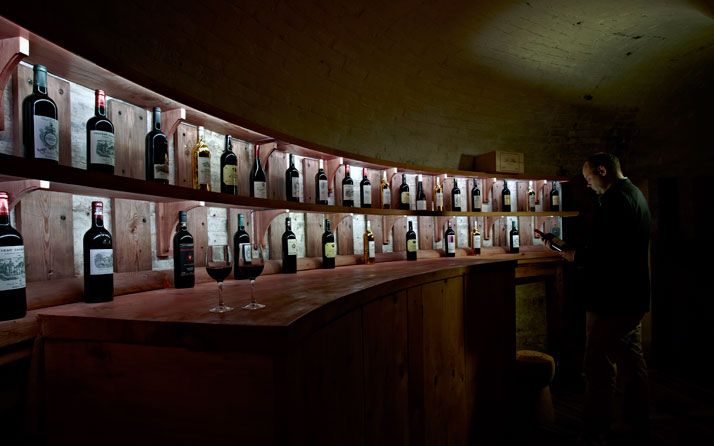The ''Officer's Mess'' Cellar, photo © Clarenco LLP.